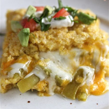Cheesy Sweet Corn Tamale Pie