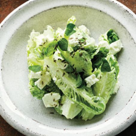 Little gem, Feta andCcumin Salad