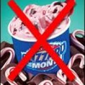 Peppermint Blizzard (low-fat rendition)