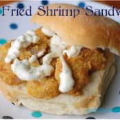 Pan Fried Shrimp Sandwiches