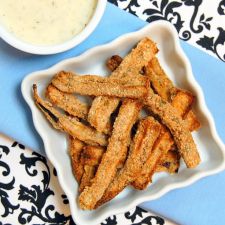 Eggplant Fries with Dipping Sauce