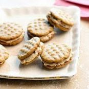 Peanut Butter Cream Sandwich Cookies