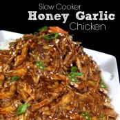 Slow Cooker Honey Garlic Chicken