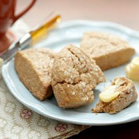 Cinnamon Spiced Scones with Butterscotch Butter