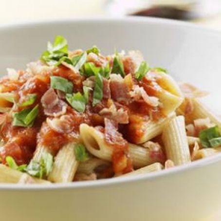 Penne with Vodka Sauce & Capicola