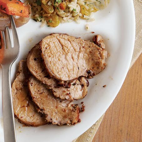 Coriander-Crusted Pork Tenderloin