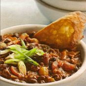 Beef and Black Bean Chili