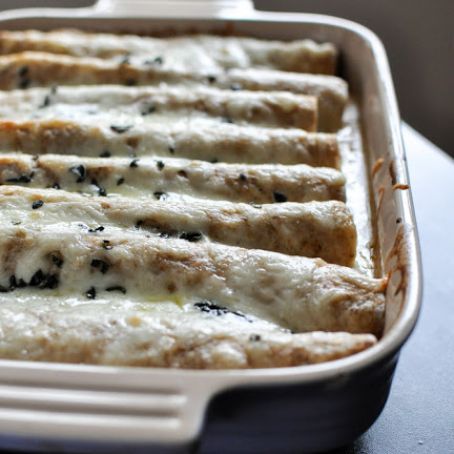 Butternut Squash Enchiladas