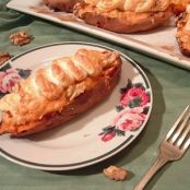 Twice Baked Candied Sweet Potatoes
