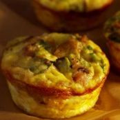 Mini Mushroom-&-Sausage Quiches