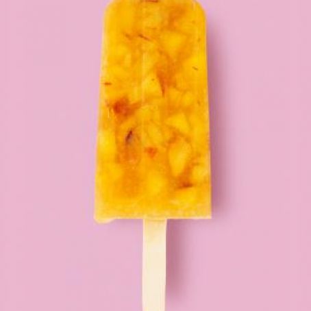 Peach Old Fashioned Ice Pops