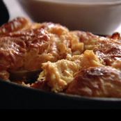 Caramel Croissant Pudding