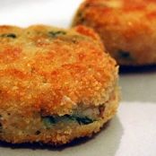 Shredded Potato Cake with Leeks and Cheese