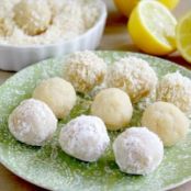 cookie - Raw Vegan Lemon Meltaway Balls