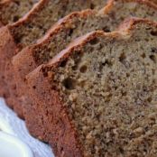 Peanut butter banana bread