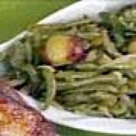 Paula Deen's Green Beans with New Potatoes