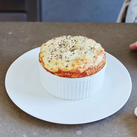 Cacio e Pepe Soufflé