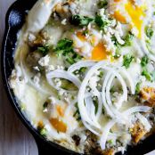 Baked Egg and Chorizo Enchiladas
