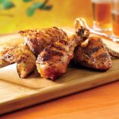 Grilled Beer-Brined Chicken