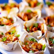 Chicken Enchilada Cups
