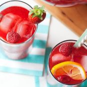 Red Berry Hibiscus Lemonade