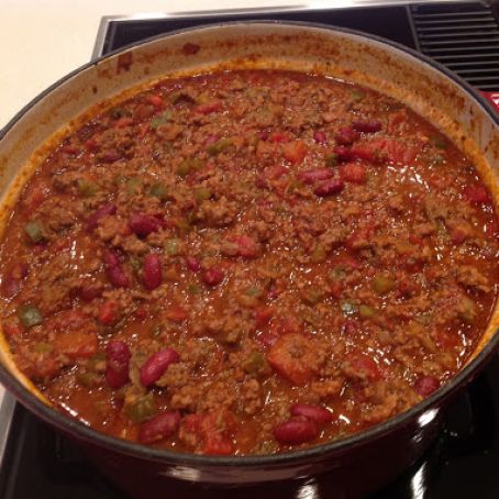 Tasty Beef Chili with Liver