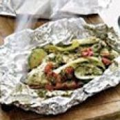 Pesto Chicken Grill Packets