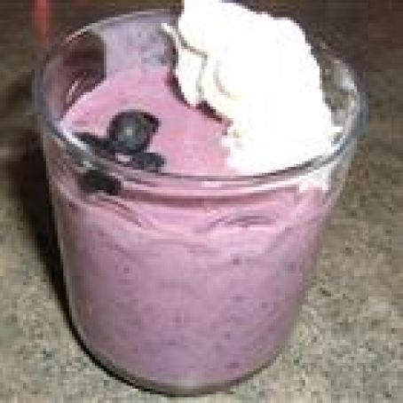Heavenly Blueberry Smoothie