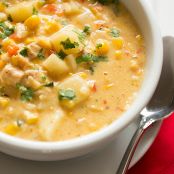 Chipotle Chicken and Corn Chowder