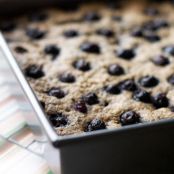 oatmeal - Quinoa Breakfast Bar Recipe with Blueberries