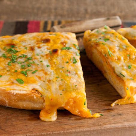 Four-Cheese Garlic Bread