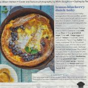 Lemon-Blueberry Dutch Baby