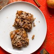 Apple Pie Crumble Bars