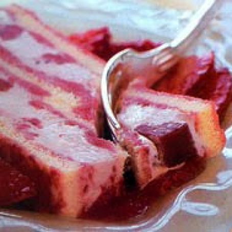 Strawberry Margarita Ice Cream Cake