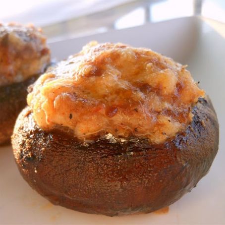 Italian Seafood Portobellos