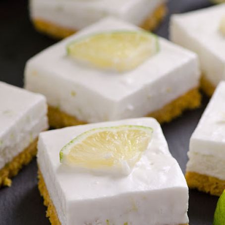squares - no bake key lime Squares