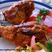 Big Daddy's Tandoori Chicken w/Grits