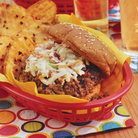 Slow-cooker Sloppy Joes