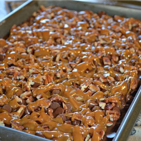 Texas Turtle Sheet Cake