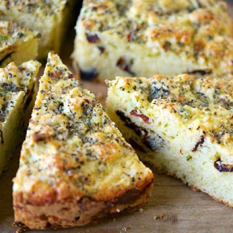 Savory Christmas Cheese Bread