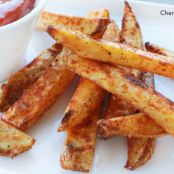 Crispy baked french fries
