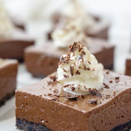 French Silk Pie Bars