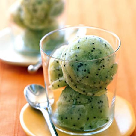 Kiwi-Lime Sorbet