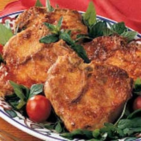 Maple-Glazed Pork Chops