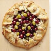 Grape Galette with Almond Cream