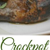 Crockpot Balsamic Glazed Drumsticks