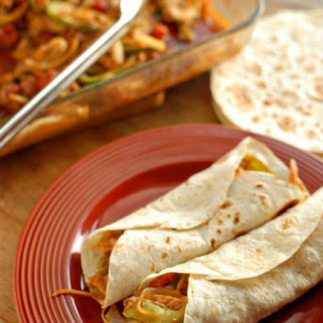 Baked Chicken Fajitas