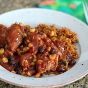 Slow Cooker Fiesta Chicken and Black Beans-Diana Rattray