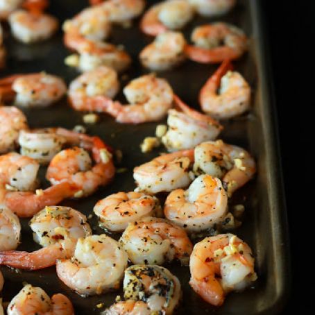 Garlic Herb Roasted Shrimp