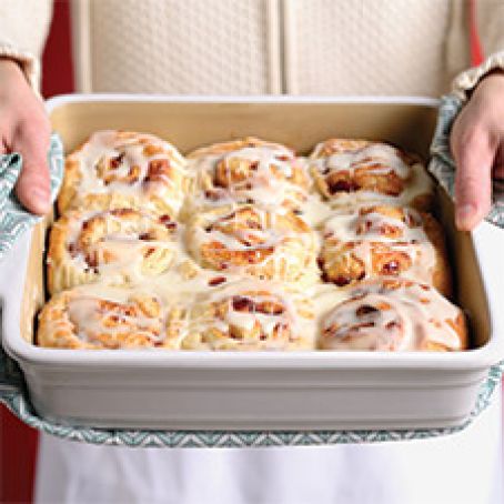 cranberry orange rolls